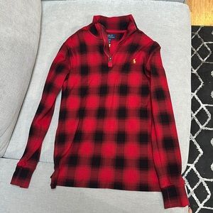 👧🏻👧🏻 Girls Polo Ralph Lauren flannel print Shirt